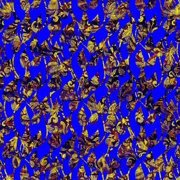 Colorful abstract pattern for textile and design Illustrazione stock
