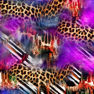 Colorful abstract pattern for textile and design 스톡 일러스트