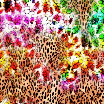 Colorful abstract pattern for textile and design 스톡 일러스트