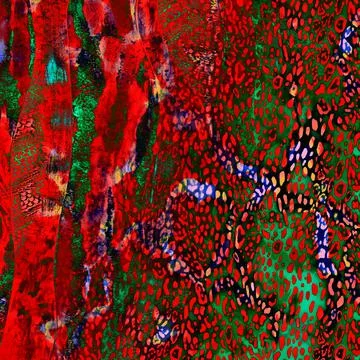 Colorful abstract pattern for textile and design Illustrazione stock