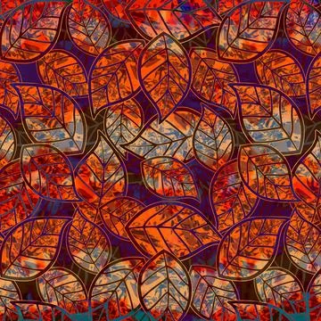 Colorful abstract pattern for textile and design Illustrazione stock