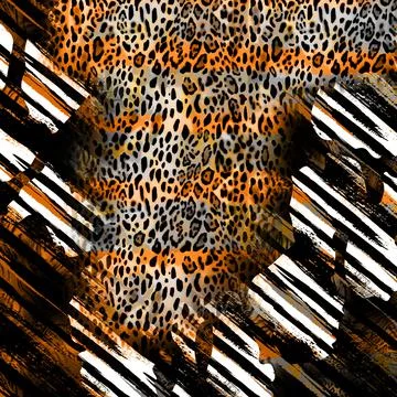 Colorful abstract pattern for textile and design Stock Illustration