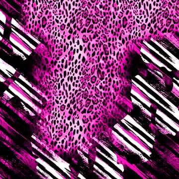 Colorful abstract pattern for textile and design Illustrazione stock