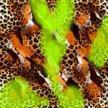 Colorful abstract pattern for textile and design Illustrazione stock