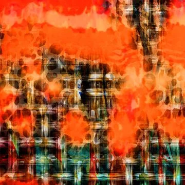 Colorful abstract pattern for textile and design Illustrazione stock