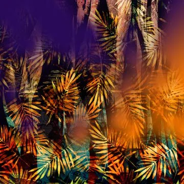 Colorful abstract pattern for textile and design Stock Illustration