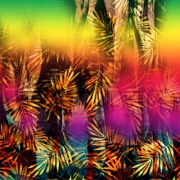 Colorful abstract pattern for textile and design Stock Illustration
