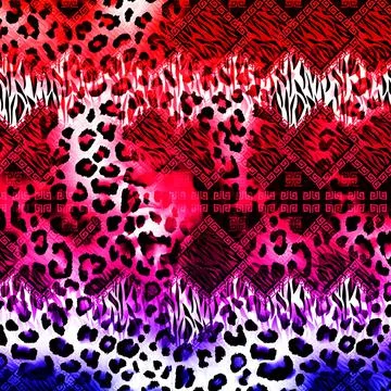 Colorful abstract pattern for textile and design イラスト素材