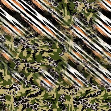Colorful abstract pattern for textile and design Illustrazione stock