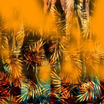 Colorful abstract pattern for textile and design 库存插图