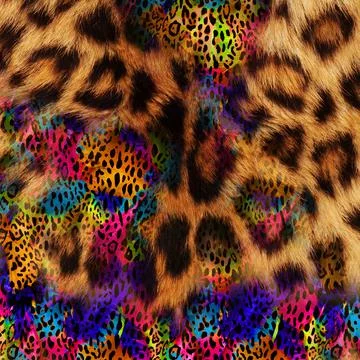 Colorful abstract pattern for textile and design Illustrazione stock