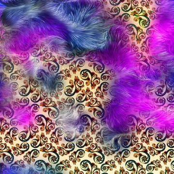 Colorful abstract pattern for textile and design 스톡 일러스트