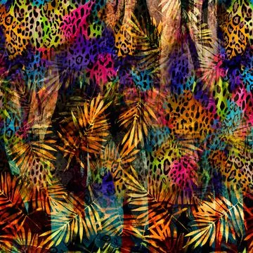 Colorful abstract pattern for textile and design 스톡 일러스트