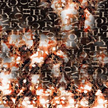 Colorful abstract pattern for textile and design 库存插图