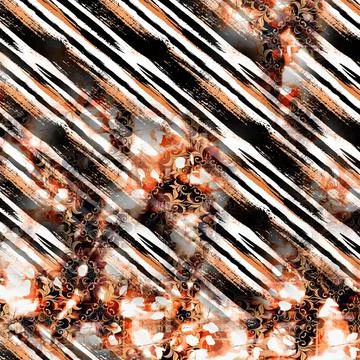 Colorful abstract pattern for textile and design Illustrazione stock