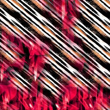 Colorful abstract pattern for textile and design イラスト素材