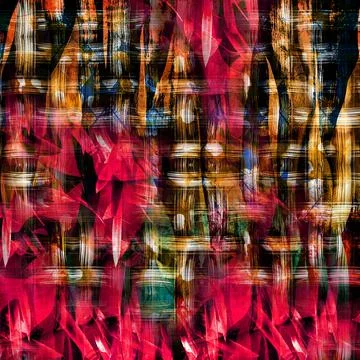 Colorful abstract pattern for textile and design Stock Illustration
