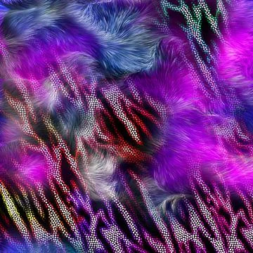 Colorful abstract pattern for textile and design 库存插图