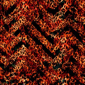 Colorful abstract pattern for textile and design Illustrazione stock