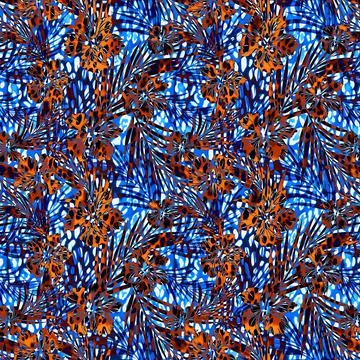 Colorful abstract pattern for textile and design Stock Illustration