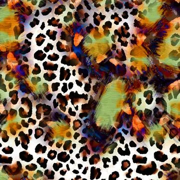 Colorful abstract pattern for textile and design Ilustración de archivo