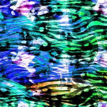 Colorful abstract pattern for textile and design Illustrazione stock