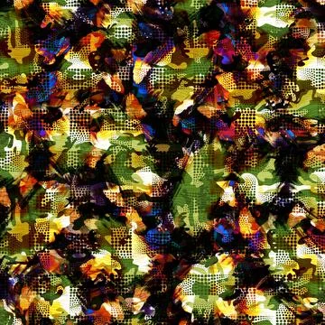 Colorful abstract pattern for textile and design イラスト素材