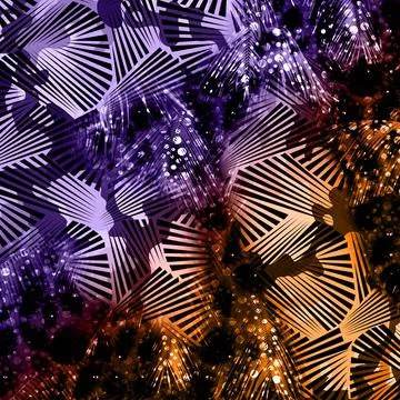 Colorful abstract pattern for textile and design Stock Illustration