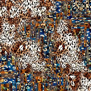 Colorful abstract pattern for textile and design イラスト素材
