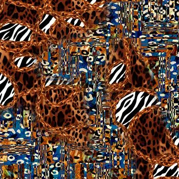 Colorful abstract pattern for textile and design イラスト素材