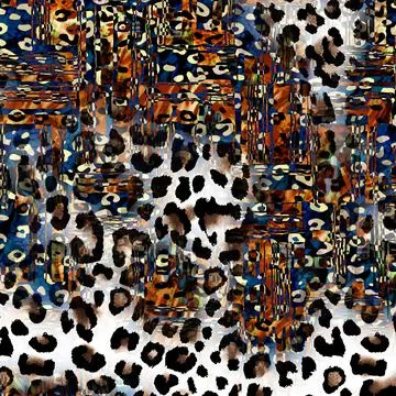 Colorful abstract pattern for textile and design 스톡 일러스트