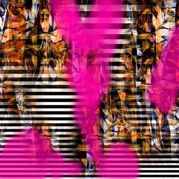 Colorful abstract pattern for textile and design イラスト素材