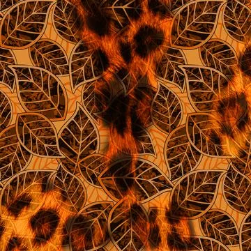 Colorful abstract pattern for textile and design Illustrazione stock