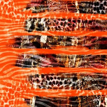 Colorful abstract pattern for textile and design イラスト素材