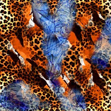 Colorful abstract pattern for textile and design 스톡 일러스트