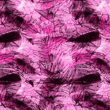 Colorful abstract pattern for textile and design Illustrazione stock