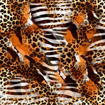 Colorful abstract pattern for textile and design Stock Illustration
