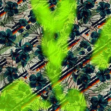 Colorful abstract pattern for textile and design イラスト素材