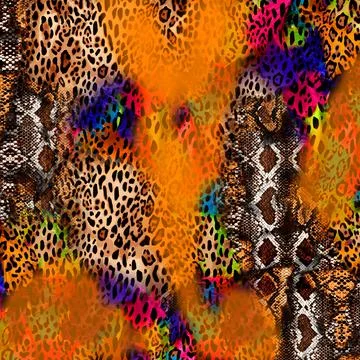 Colorful abstract pattern for textile and design イラスト素材