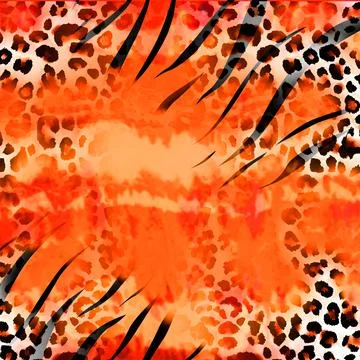 Colorful abstract pattern for textile and design Illustrazione stock
