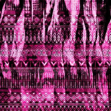 Colorful abstract pattern for textile and design Illustrazione stock