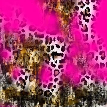 Colorful abstract pattern for textile and design Illustrazione stock