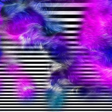 Colorful abstract pattern for textile and design Illustrazione stock