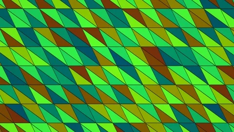 Colorful abstract pattern with triangles in geometric Stock Footage 338278921