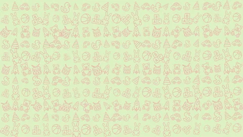 Colorful Abstract Pattern with Unique Sketch Elements for Creative Background Stock Footage 320815633