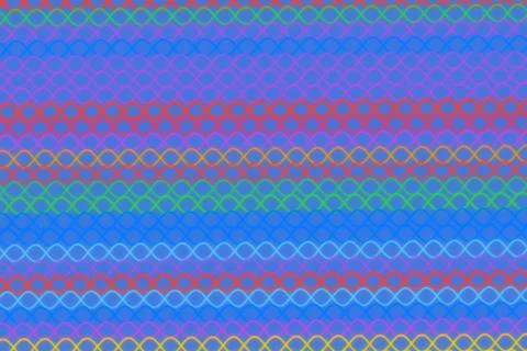 Colorful abstract pattern with vibrant geometric shapes Stock Illustration