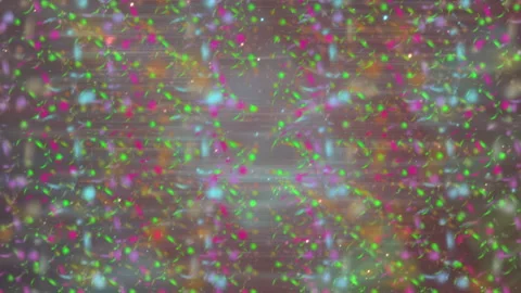 Colorful Abstract Pattern Vibrant Lights Glitter Effects Stock Footage 307427793