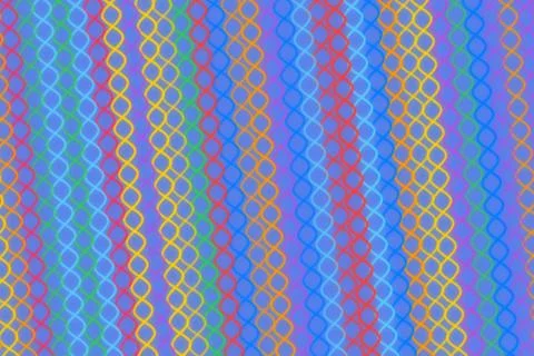 Colorful abstract pattern with vibrant lines and shapes Stock Photos