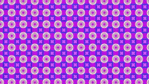 Colorful abstract pattern with vibrant pink and purple circles. Modern geometric Stock Illustration