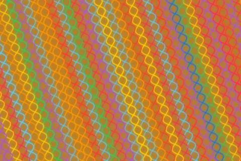 Colorful abstract pattern with vibrant zigzag lines Stock Photos